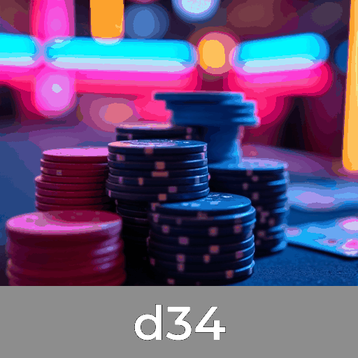 d34: Slots-Altos Jackpots, Blackjack-Desafios Inteligentes, Roleta-Experiência Autêntica